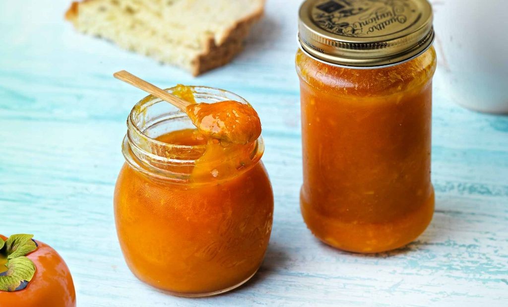 Persimmon and Apple Jam