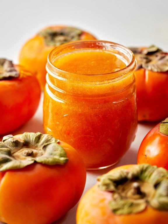 Persimmon and Pomegranate Jam