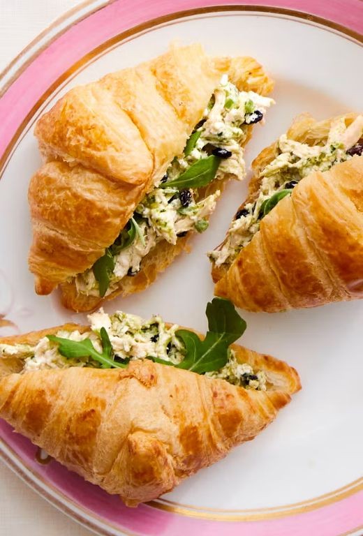 Pesto Chicken Salad Croissant