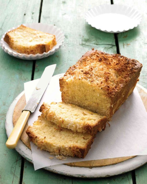 Pineapple Coconut Loaf Cake