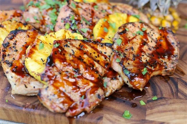 Pineapple Teriyaki Pork Chop Rub