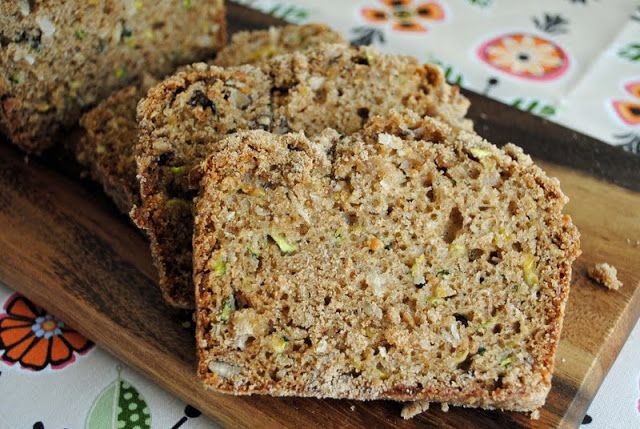 Pineapple Zucchini Bread with Coconut