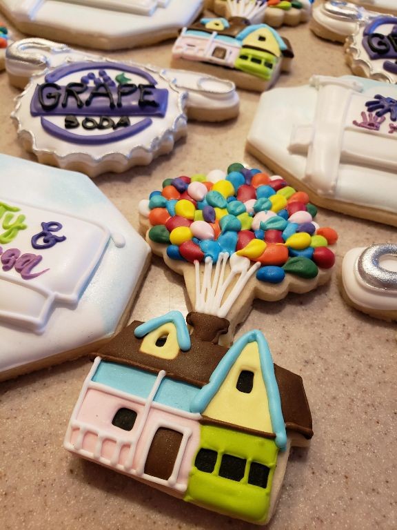 Pixar Ball Sugar Cookies