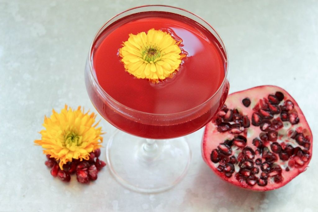 Pomegranate Boulevardier