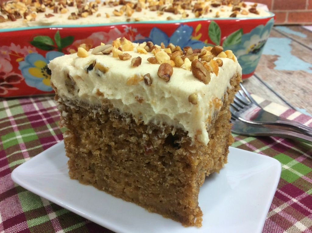 Preacher Cake with Brown Sugar Glaze