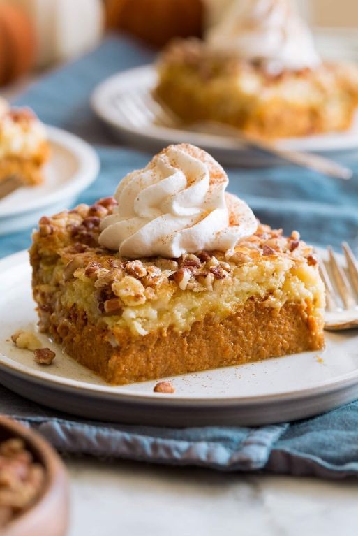 Pumpkin Dump Cake