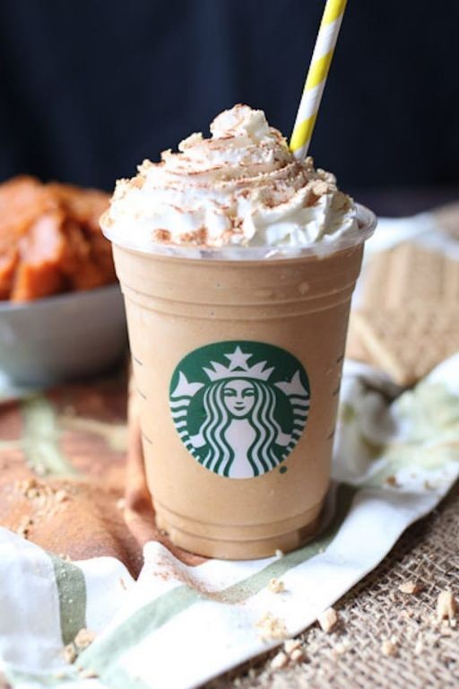Pumpkin Spice Frappuccino for Fall