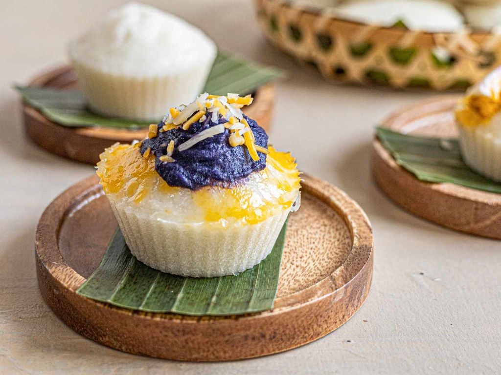 Puto (Steamed Rice Cakes)