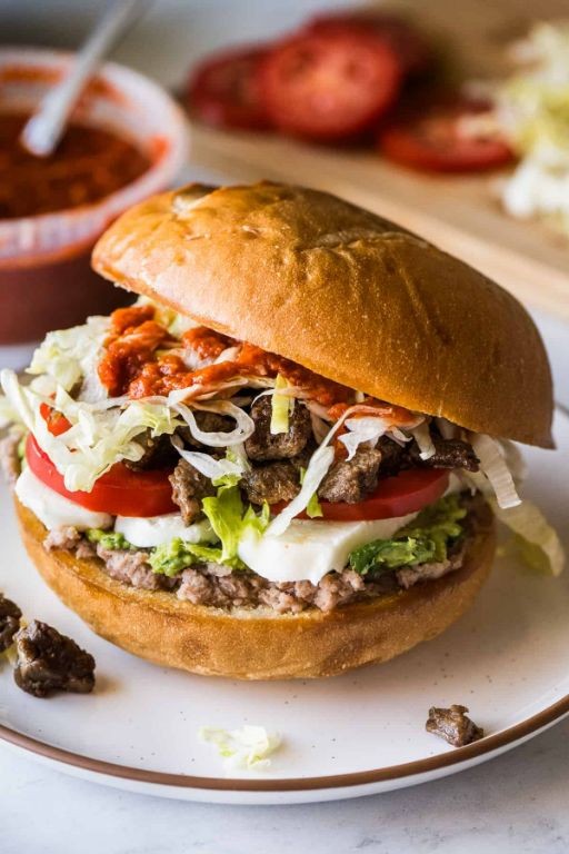 Quesabirria Torta (Mexican Sandwich)
