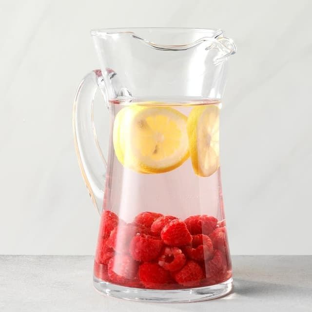 Raspberry and Lemon Balm Infused Water