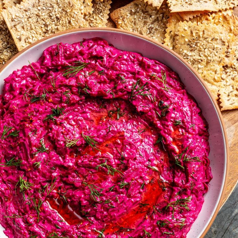 Roasted Beet and Tahini Dip
