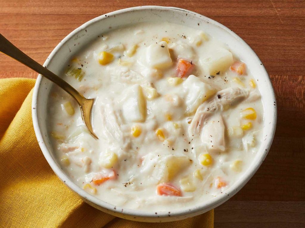 Rotisserie Chicken and Corn Chowder