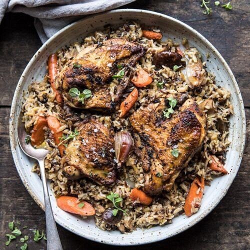 Rotisserie Chicken and Wild Rice Pilaf