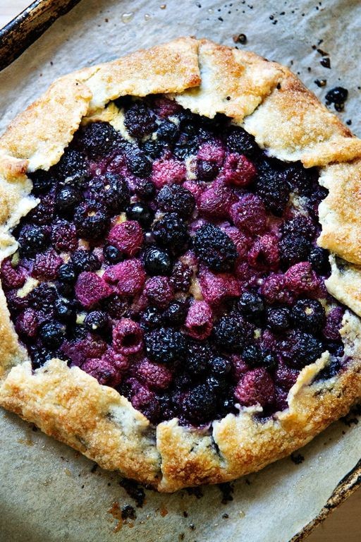 Rustic Mixed Berry Galette