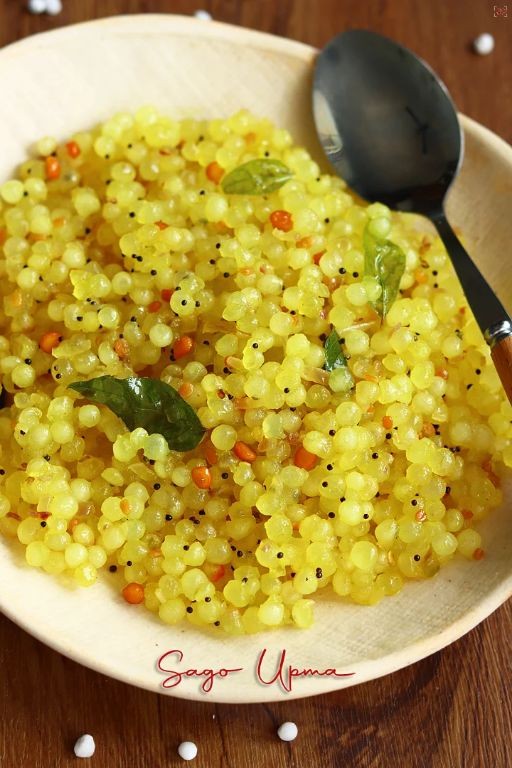 Sago Upma with Vegetables