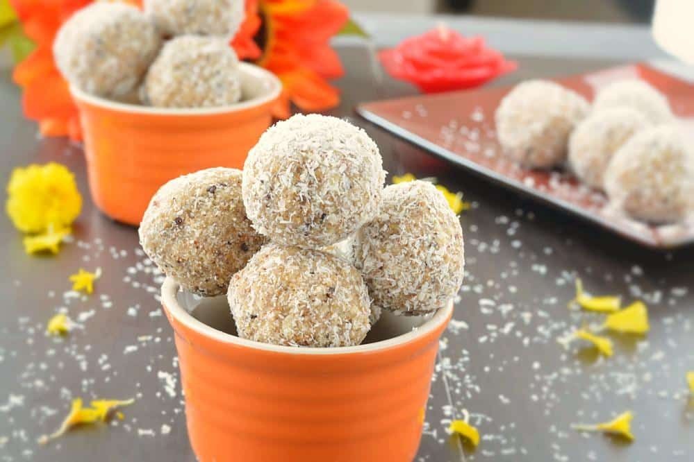 Sago and Coconut Ladoo