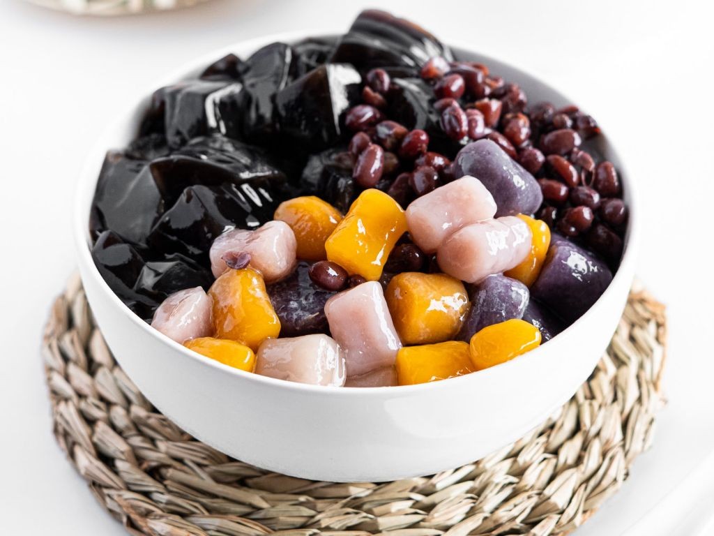 Sago and Sweet Potato Balls