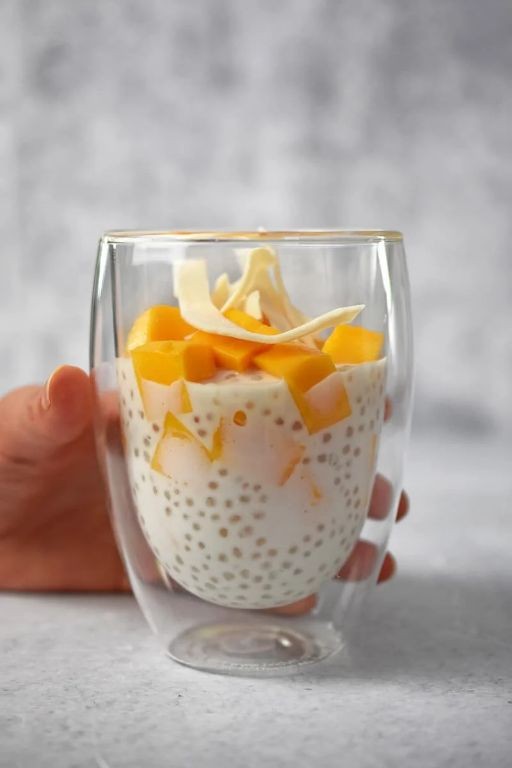Sago and Tapioca Pearl Pudding