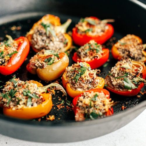 Sardine Stuffed Peppers