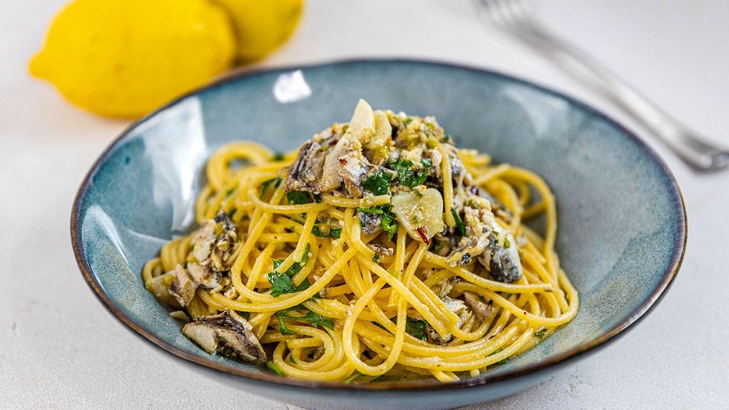 Sardine and Lemon Risotto