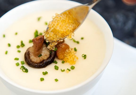 Savory Steamed Eggs with Crab Meat