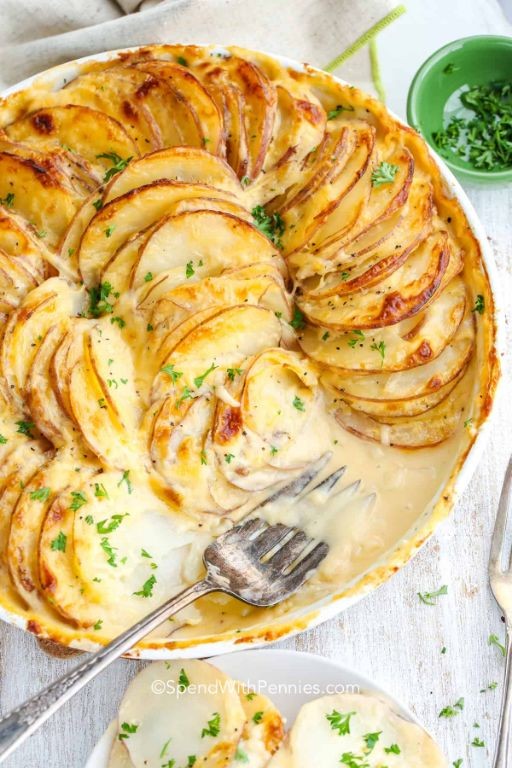 Scalloped Potatoes Au Gratin