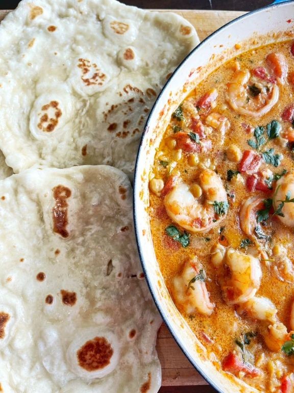 Shrimp and Chickpea Curry