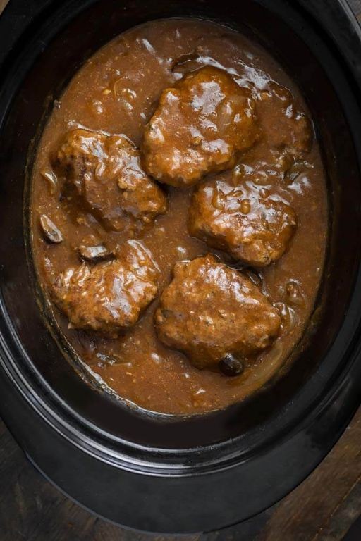 Slow Cooker Hamburger and Gravy