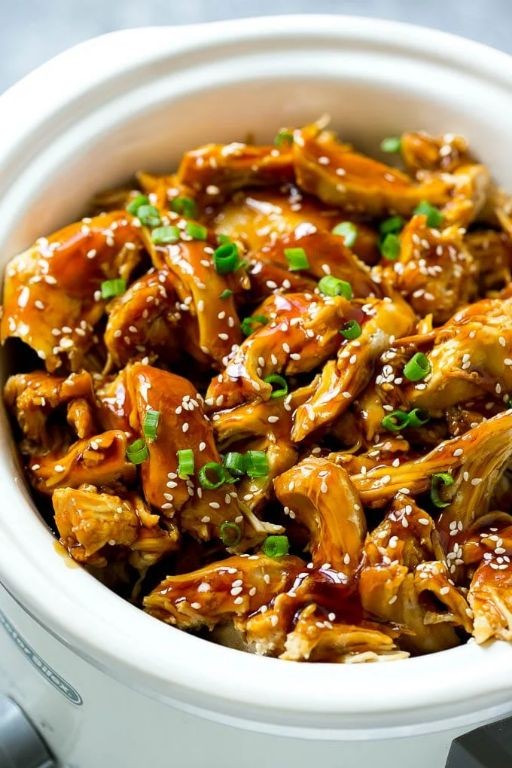 Slow Cooker Teriyaki Chicken Thighs