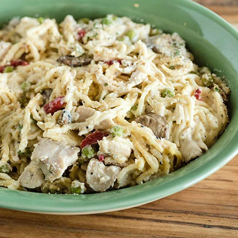 Slow Cooker Turkey Tetrazzini