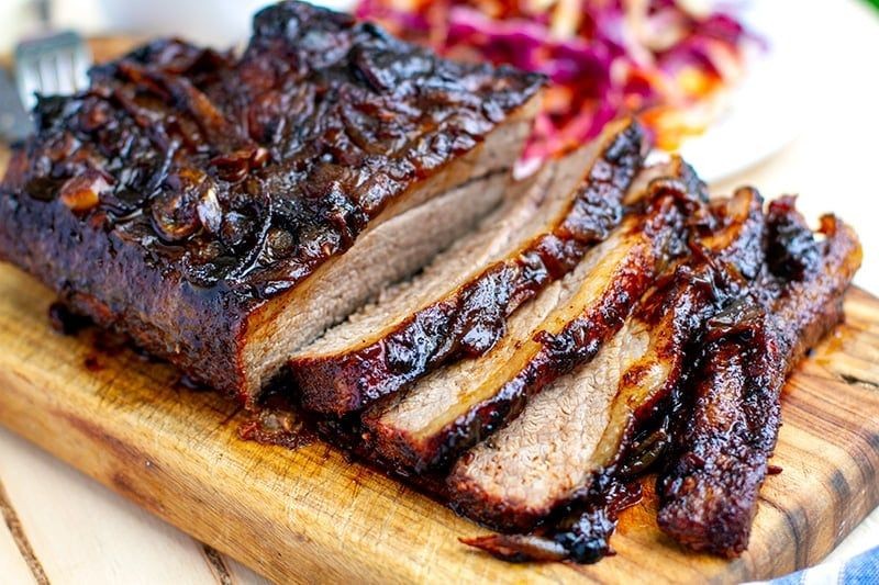Slow-Roasted Brisket with Balsamic Glaze