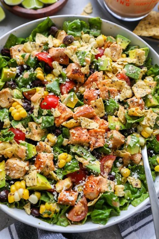 Southwest Chicken Salad with Chipotle Dressing