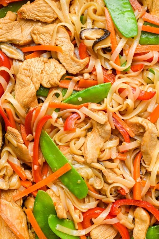 Soy-Free Stir Fry with Rice Noodles