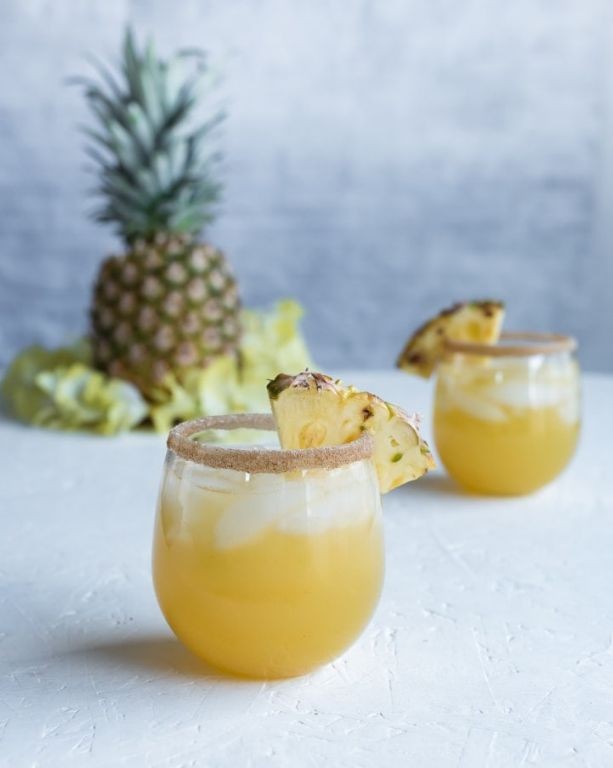 Spiced Rum Pineapple Punch