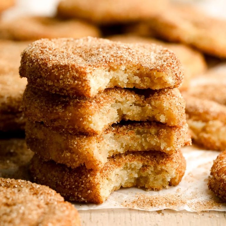 Spiced Vegan Snickerdoodles