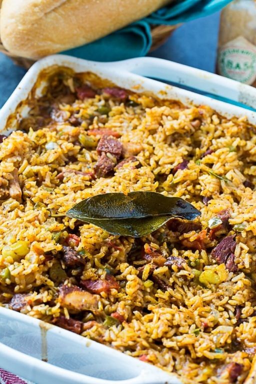 Spicy Cajun Jambalaya with Tasso Ham