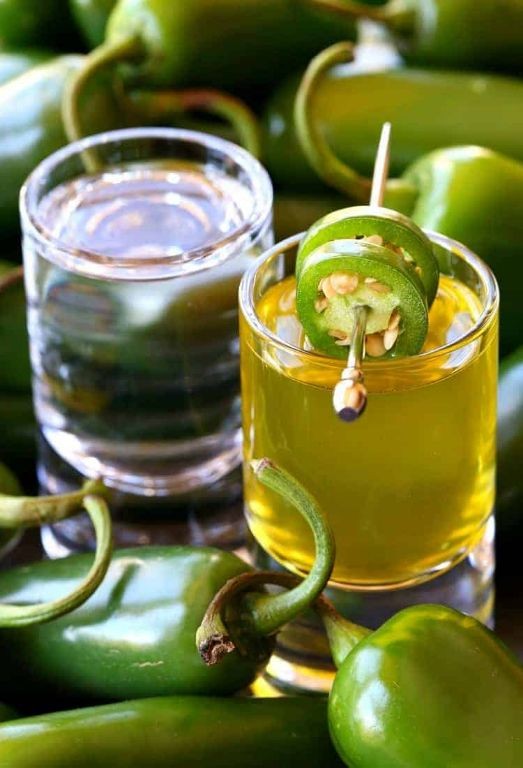 Spicy Jalapeño Tequila Shot
