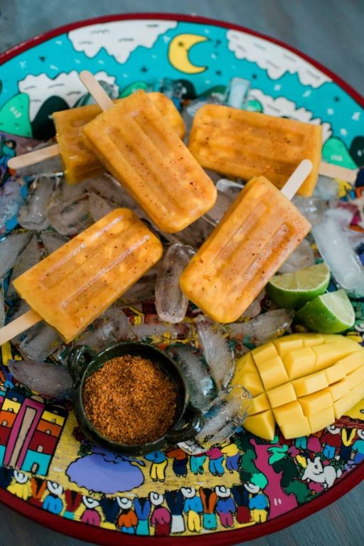Spicy Mango Paletas