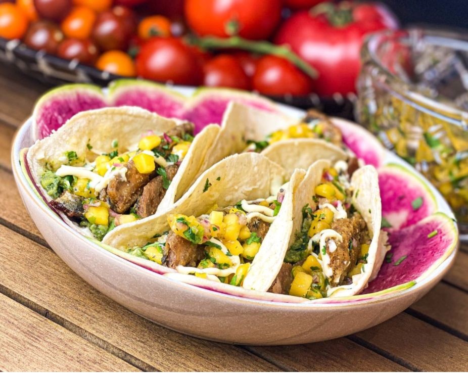 Spicy Sardine Tacos with Avocado