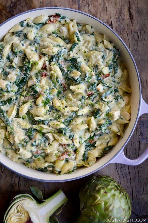 Spinach and Artichoke Pasta Sauce