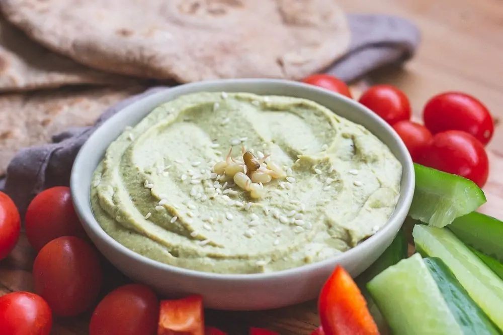 Sprouted Mung Bean Hummus