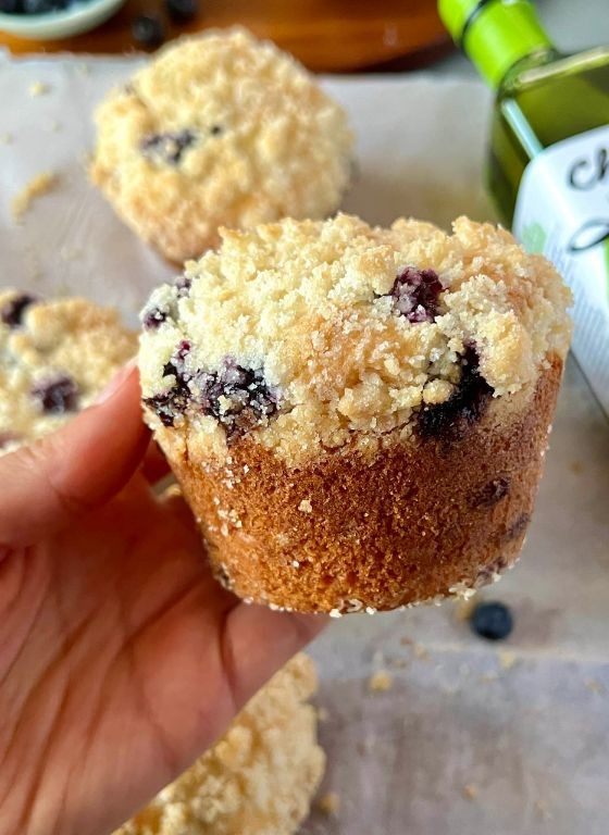 Starbucks-Style Blueberry Muffins