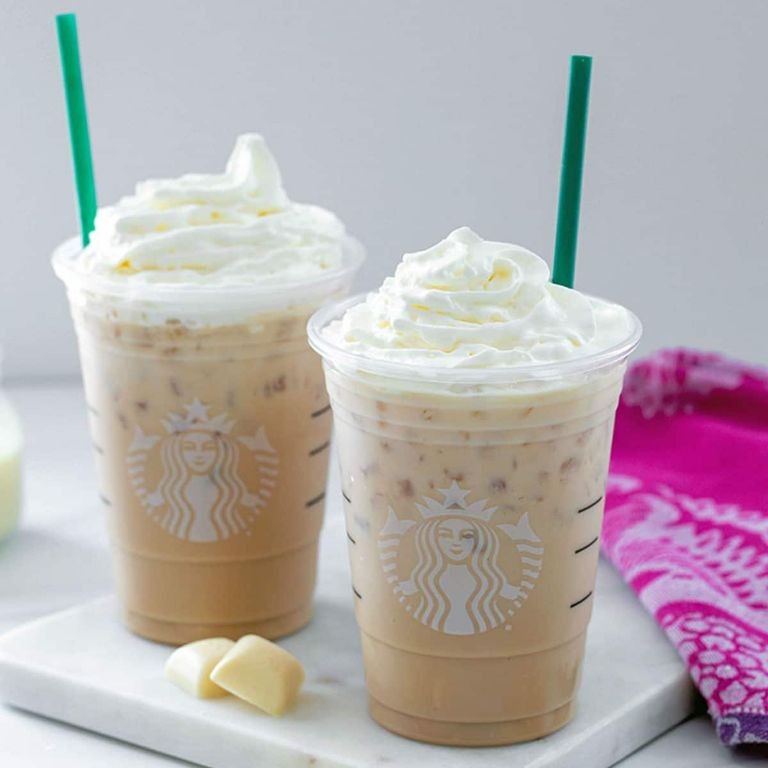Starbucks-Style Iced White Chocolate Mocha