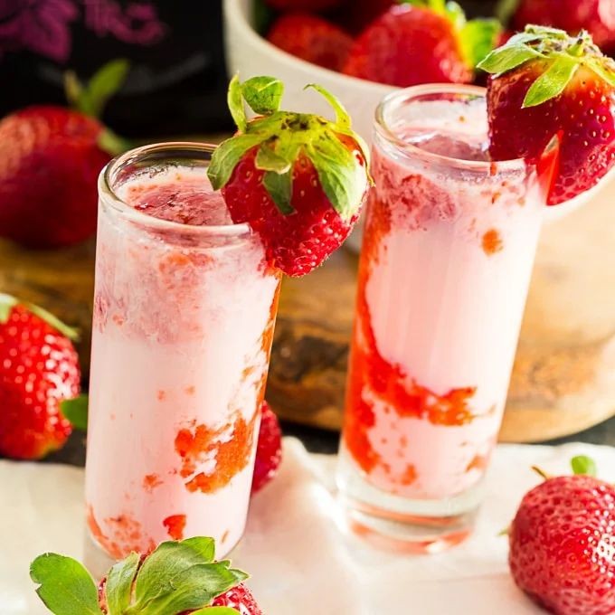 Strawberry Shortcake Shot