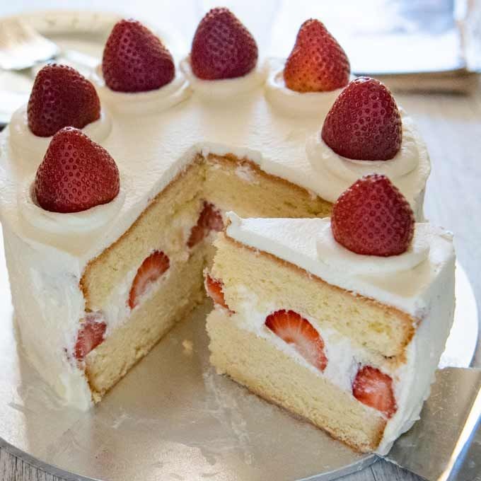 Strawberry Shortcake Sponge