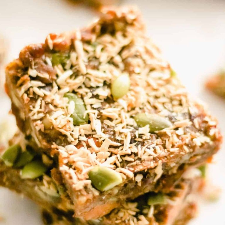 Sweet Potato and Cinnamon Energy Bars