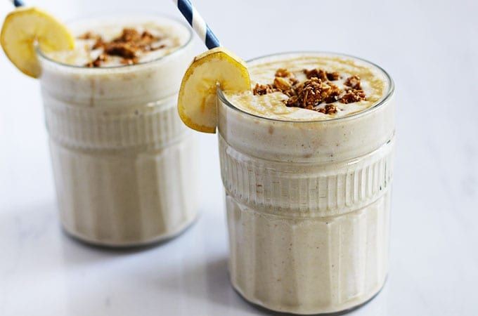 Tahini Banana Smoothie