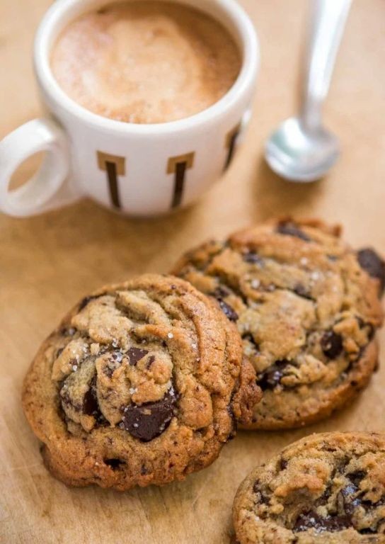 Tahini Chocolate Chip Cookies