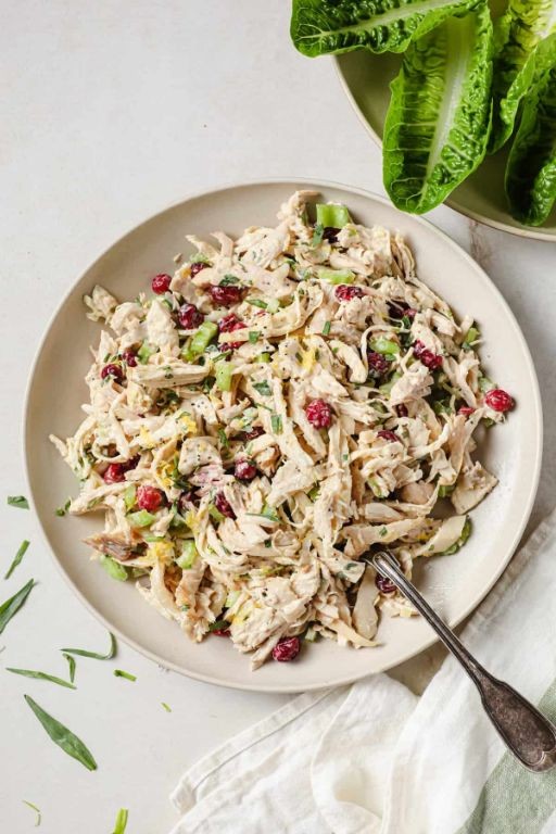 Tarragon Chicken Salad with Dijon