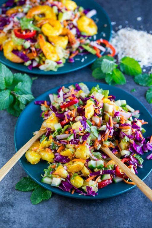 Thai Lemongrass Shrimp Salad